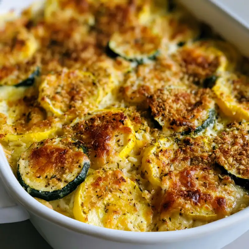 Squash and Zucchini Casserole: Delicious Recipe