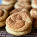 Chewy Snickerdoodle Cookies