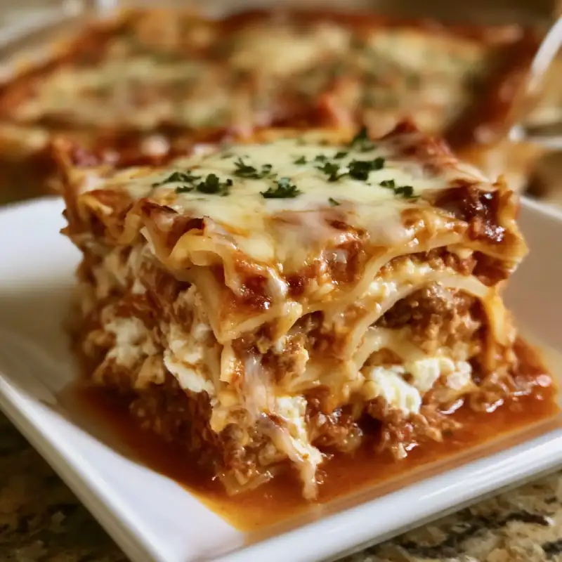 Lasagna Recipe with Ricotta Cheese