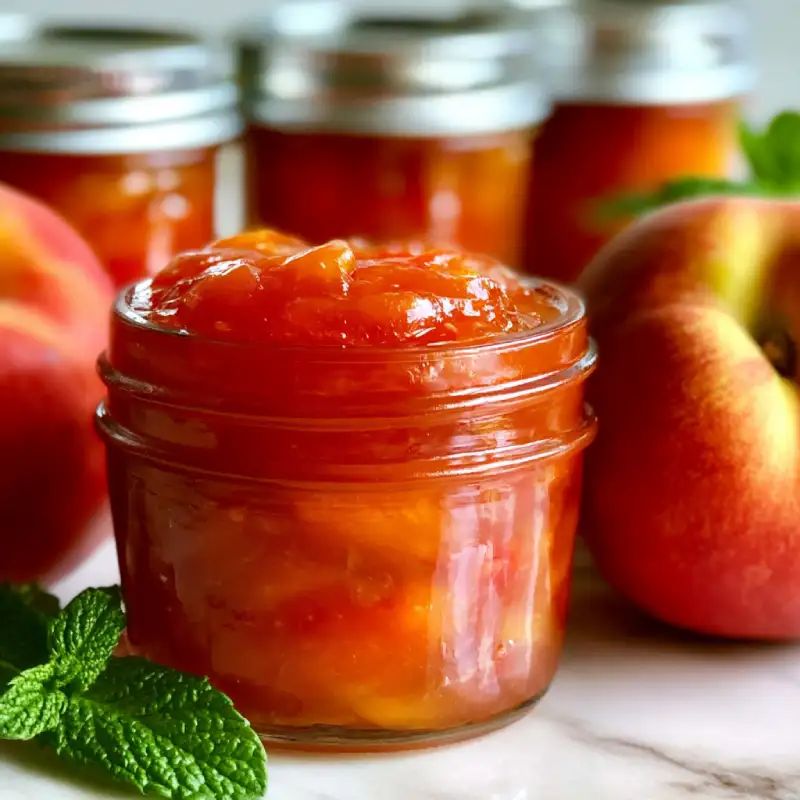 Easy 3 Ingredient Nectarine Jam Without Pectin Recipe